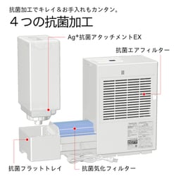 ヨドバシ.com - ダイニチ DAINICHI 気化ハイブリッド式加湿器