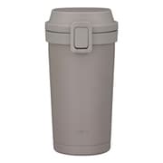 水筒 400ml holms ワンタッチタンブラー 400 ダークグレー