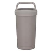 水筒 370ml holms ハンドル付きタンブラー ダークグレー
