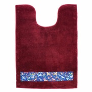 トイレマット ダーラヘスト 胴長 95×70cm ワインレッド