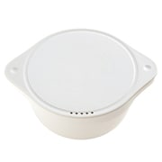 電子レンジ調理鍋 Cook Pot 蒸し皿付き まな板になる蓋付き レンジ調理器 日本製 グレー ALC50