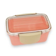 お弁当箱 キャルブレドーム2段ランチボックス560ml ピンク 73574