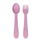 スプーン＆フォーク 14cm キッズ ユニバーサル ピンク TSMFK7056ML