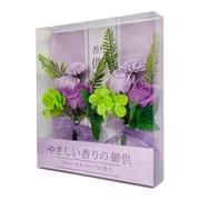 造花 やさしい香りの供花 ペア ローズ 胡蝶蘭 ローズ 768576