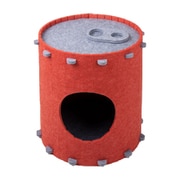 ペットハウス 猫 コカ缶タワー ブラウン C-T-001-BR