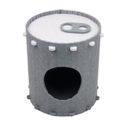 ペットハウス 猫 コカ缶タワー グレー C-T-001-GR