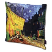 クッションカバー 名画クッションカバー 45×45cm ゴッホ 夜のカフェテラス AC-01506
