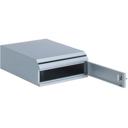 ぶんぶく 機密書類回収ボックス スリムタイプ シルバーメタリック KIM-S-4 機密書類回収ボックス スリムタイプ ダイヤル錠 NW | 株式会社ぶんぶく