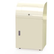 リサイクルトラッシュ PUSH蓋＆カギ付（防犯対策用） アイボリー OSE-37-IV