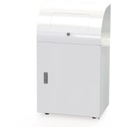 リサイクルトラッシュ PUSH蓋＆カギ付（防犯対策用） ネオホワイト OSE-37-NW