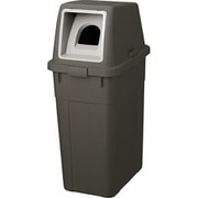 バイオ 分類ボックス70 ビン・カン(ダークグレー) (本体)ダークグレー(投入口)グレー WWB70-BC-DGY
