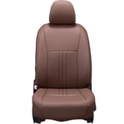 シートカバー 全席セット エスティマ アクセント ブラウン×アイボリー 47ETC1543NV