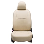 シートカバー 全席セット N-BOXカスタム（福祉車両・車いす仕様車）アクセント アイボリー×ブラウン 47EHA2069VN