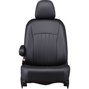 シートカバー 全席セット ハイゼットカーゴ / サンバーバン / ピクシスバン ライン ブラック×ブルーステッチ 43EDA6604KE