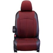 シートカバー 全席セット ラパン クロス ブラック×レッド 12WSA0624KA