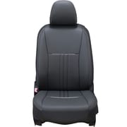 シートカバー 全席セット ハイゼットカーゴ / サンバーバン アクセント ブラック×ホワイト 47EDA6605KW