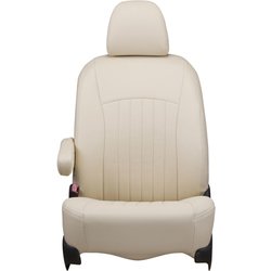 シートカバー 全席セット ワゴンR / AZワゴン ライン アイボリー×アイボリーステッチ 43ESA0631VV