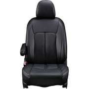 シートカバー 全席セット アウトランダーPHEV センターレザー ブラック 23EMB7533K