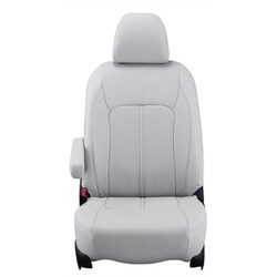 シートカバー 全席セット ルーミー / トール / ジャスティ リアルレザー ライトグレー 21ETB1162L