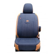 シートカバー 全席セット シエンタ / シエンタハイブリッド ジーンズ ヴィンテージ ネイビー×ヴィンテージ キャメル 19ETC1683BE