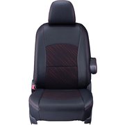 シートカバー 全席セット ムーヴキャンバス クール ブラック×レッド 17EDA6571KA
