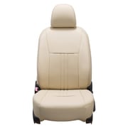 シートカバー 全席セット デリカD：5 アクセント アイボリー×ブラウン 47EMC7601VN