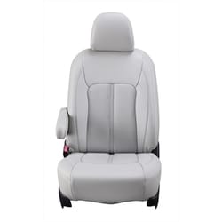 シートカバー 全席セット N-BOX / N-BOXカスタム センターレザー ライトグレー 23EHA2045L