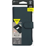 iPhone 17用 Magsafeアクセサリー対応 手帳型ケース ブラック AC-P25-WL BK