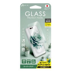 iPhone 17/16 Pro用 ガラスパネル 高光沢 VGN-P25-CL