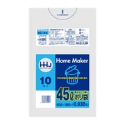 ゴミ袋 45L 80×65cm 厚さ0.03mm 10枚入 半透明 KL44 KL44