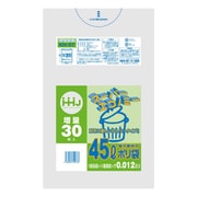 ゴミ袋 45L 80×65cm 厚さ0.012mm 30枚入 半透明 KH57 KH57