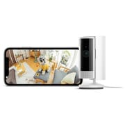 Ring Indoor Cam(リング インドアカム) 第2世代 ホワイト 屋内用 セキュリティカメラ スマートホーム プライバシーカバー付き Ring Homeプラン30日間無料体験付き B0B6GKJR49