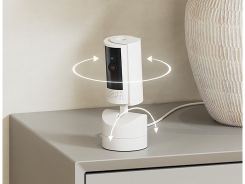 ring （リング）Pan-Tilt Indoor Cam 3個 Amazonが屋内用セキュリティカメラ「Ring 首振り機能付きインド