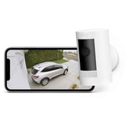 Ring Stick Up Cam Battery(リング スティックアップカム バッテリー) ホワイト 屋内・屋外用 セキュリティカメラ スマートホーム バッテリーモデル IP55等級 配線工事不要 Ring Homeプラン30日間無料体験付き B0C79FFLPY