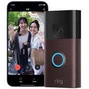 Ring Battery Doorbell(リング ドアベル バッテリー) ベネチアンブロンズ 玄関用 セキュリティカメラ スマートホーム 防犯カメラ機能付き バッテリーモデル IP65等級 配線工事不要 Ring Home プラン30日間無料体験付き B0BZWRK121