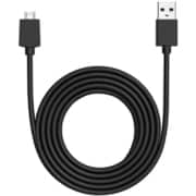 Ring Indoor Cam(リング インドアカム) 第2世代用 USB-A - Micro USB 3m 電源ケーブル ブラック B0BB3G66B7