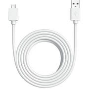 Ring Indoor Cam(リング インドアカム) 第2世代用 USB-A - Micro USB 3m 電源ケーブル ホワイト B0BB3JKGBQ