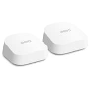 Wi-Fiルーター eero 7 Wi-Fi 7(11be)対応 BE5000 デュアルバンド(2.4/5GHz)メッシュWi-Fi 2.5Gbpsイーサネット ホワイト 2ユニット B0DN2QF9G8