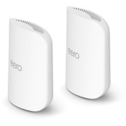 Wi-Fiルーター eero Pro 7 Wi-Fi 7(11be)対応 BE10800 トライバンド(2.4/5/6GHz)メッシュWi-Fi 5Gbpsイーサネット ホワイト 2ユニット B0DN3FFF3S