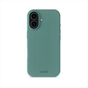 iPhone 17用 ソフトタッチシリコーンケース Moss Green 16797