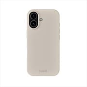 iPhone 17用 ソフトタッチシリコーンケース Light Beige 16936