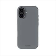 iPhone 17用 ソフトタッチシリコーンケース SpaceGray 17089