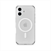 iPhone 17用 MagSafe対応 耐衝撃ケース White/Transparent 16836