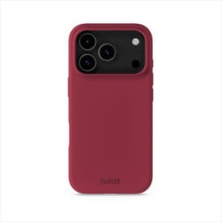 iPhone 17 Pro用 ソフトタッチシリコーンケース Red Velvet 16815