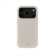 iPhone 17 Pro用 ソフトタッチシリコーンケース Light Beige 17094