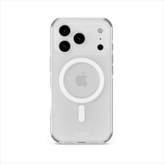 iPhone 17 Pro用 MagSafe対応 耐衝撃ケース White/Transparent 16842