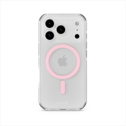 iPhone 17 Pro用 MagSafe対応 耐衝撃ケース Pink/Transparent 16843