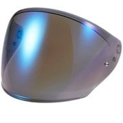 HJC i30用ピンロックミラーシールド BLUE HJP261