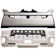 HLO-FC200-209 [ジュエルヘッドランプ4型フェイスチェンジキット 200ハイエース 標準ボディ ブラックマイカ]