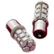 S25S-R1854-1 [ジュエルLEDバルブ LEDテール/ストップランプ S25シングル NO.20 レッド 2個]